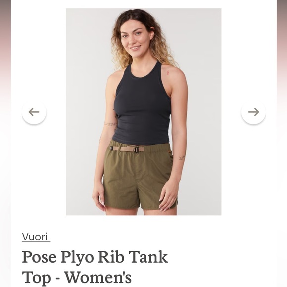 Vuori Pose Plyo Rib Tank - Picture 3 of 4